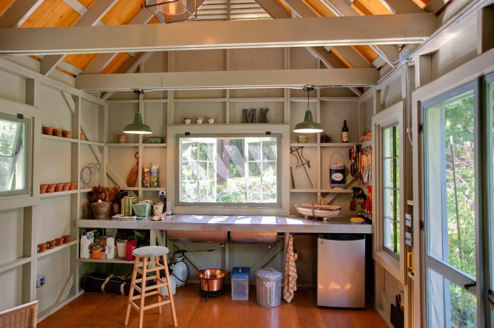 Camden Garden Storage Shed by Northends Architecture - Photo 11