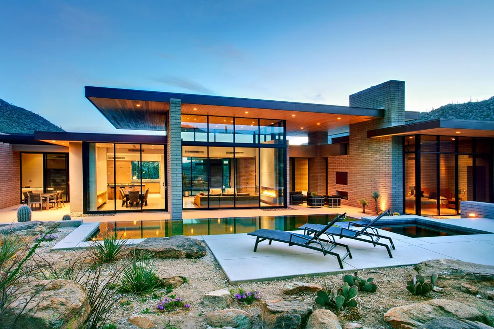 Dove Mountain Canyon Pass, Residence 101 by Kevin B Howard Architects, AIA - Photo 3