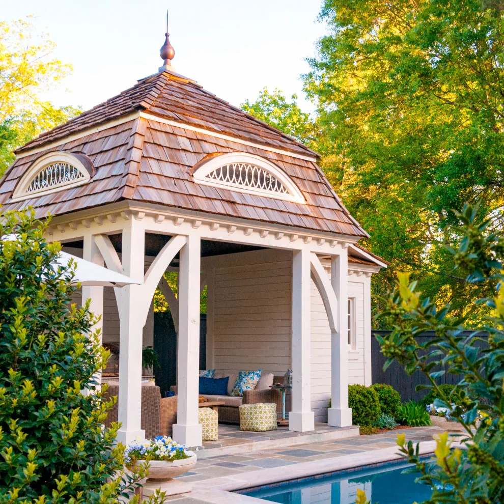 Cape Cod-Themed Pool House by Williams Partnership: Architecture - Photo 12