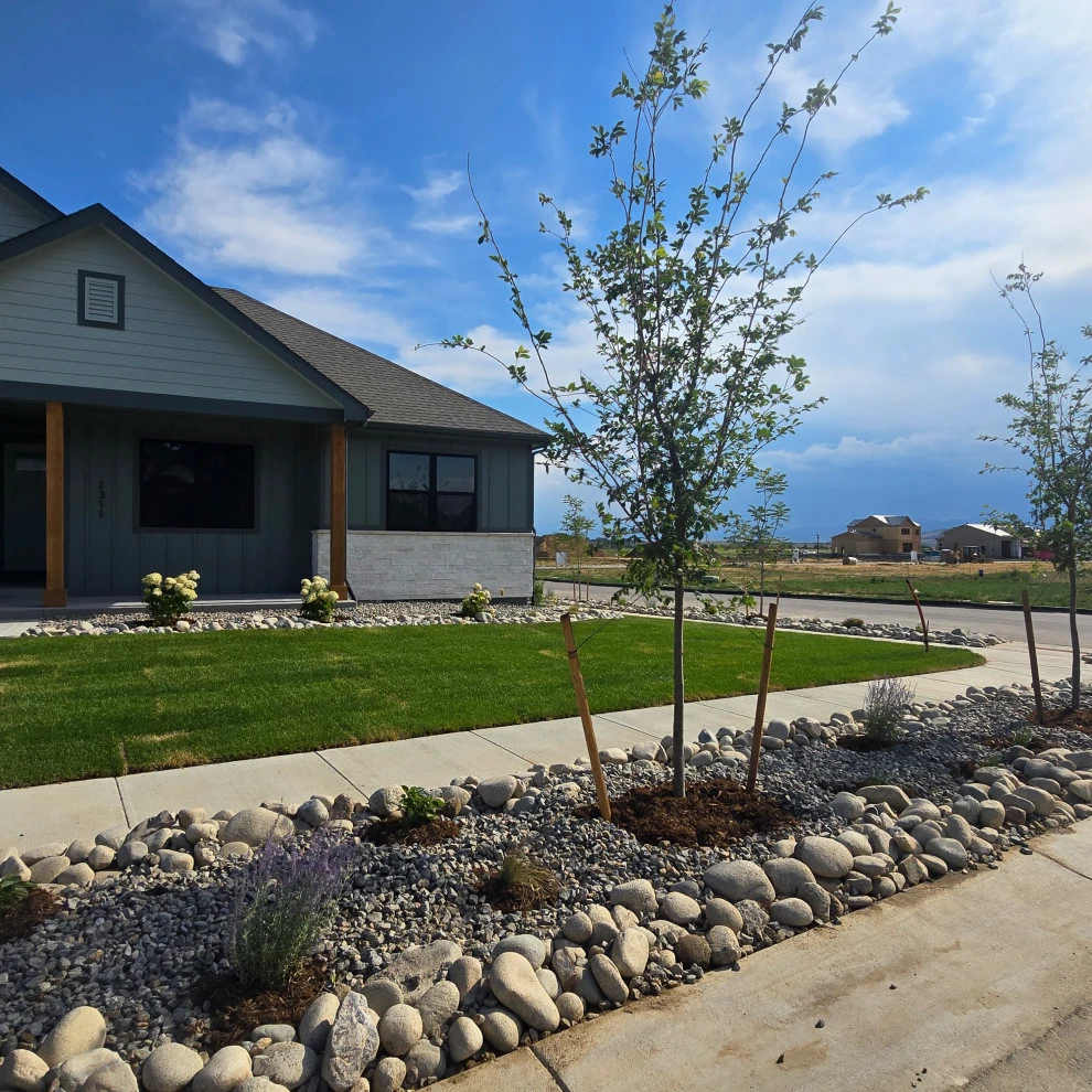 New Build Home Complete Landscaping Installation by Northern Colorado Landscaping - Photo 6