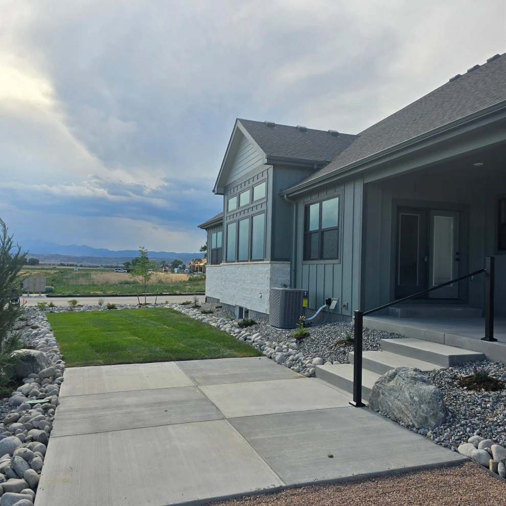 New Build Home Complete Landscaping Installation by Northern Colorado Landscaping - Photo 7