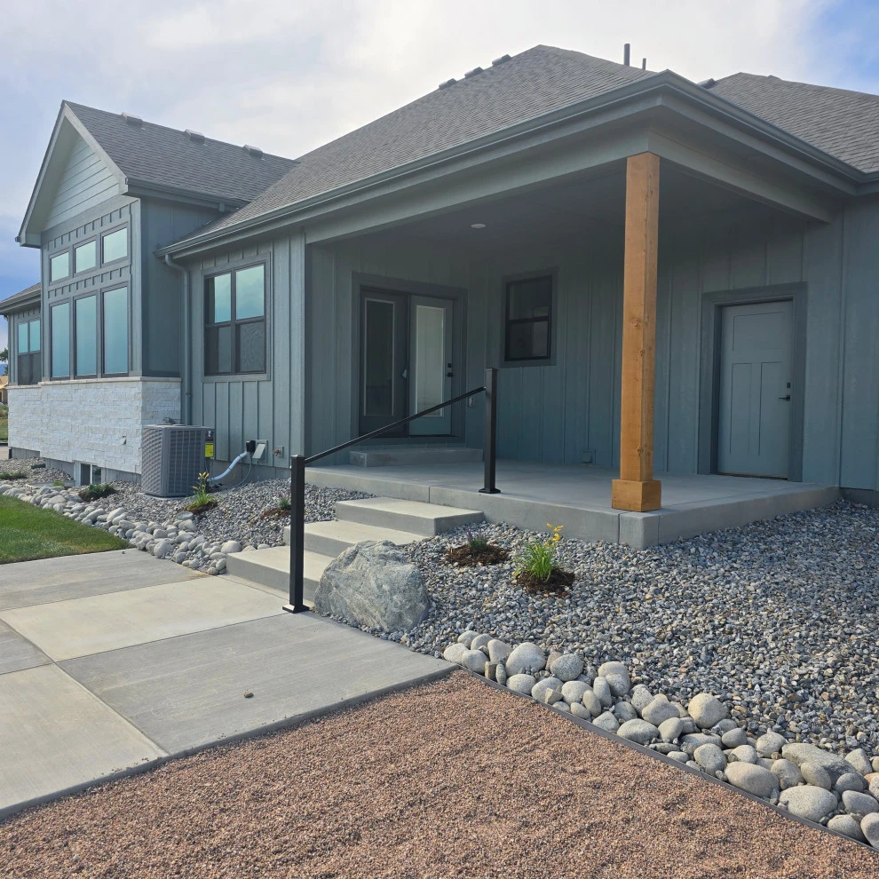 New Build Home Complete Landscaping Installation by Northern Colorado Landscaping - Photo 9