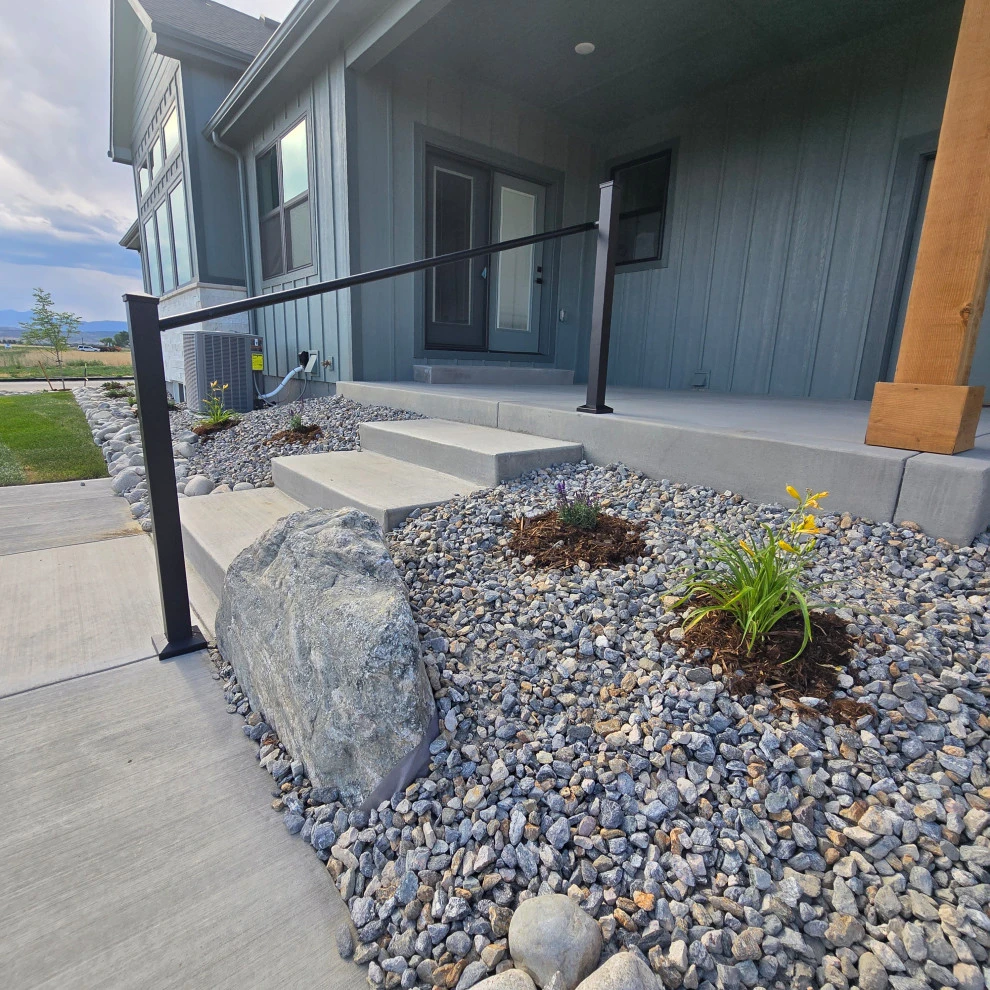 New Build Home Complete Landscaping Installation by Northern Colorado Landscaping - Photo 8