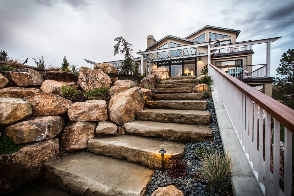 Boise Foothills Exterior by Stack Rock Group - Landscape Architecture - Photo 5