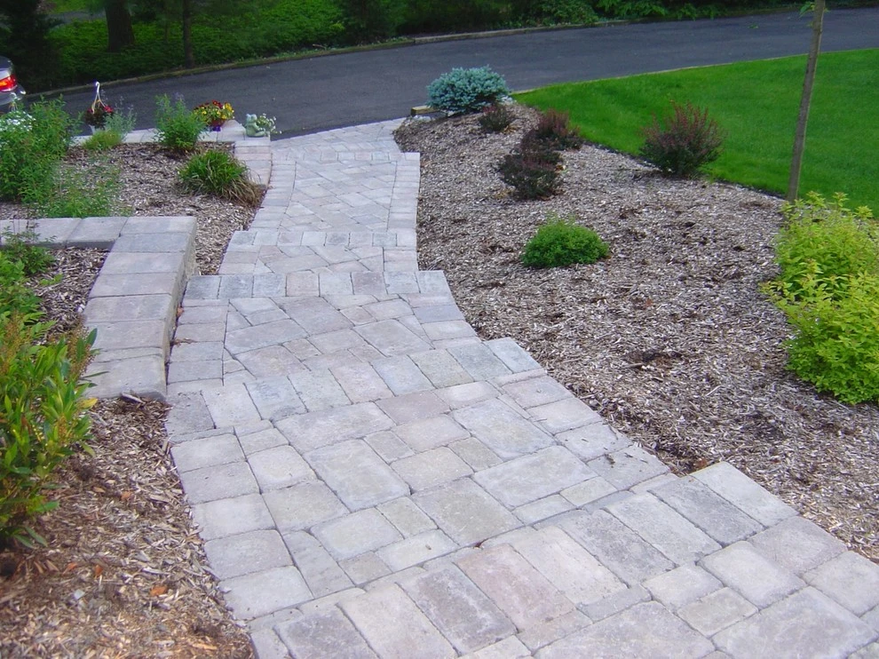 Paver Walkway with Landscaping - Summit by Pennella's Landscape Designs, LLC - Photo 6