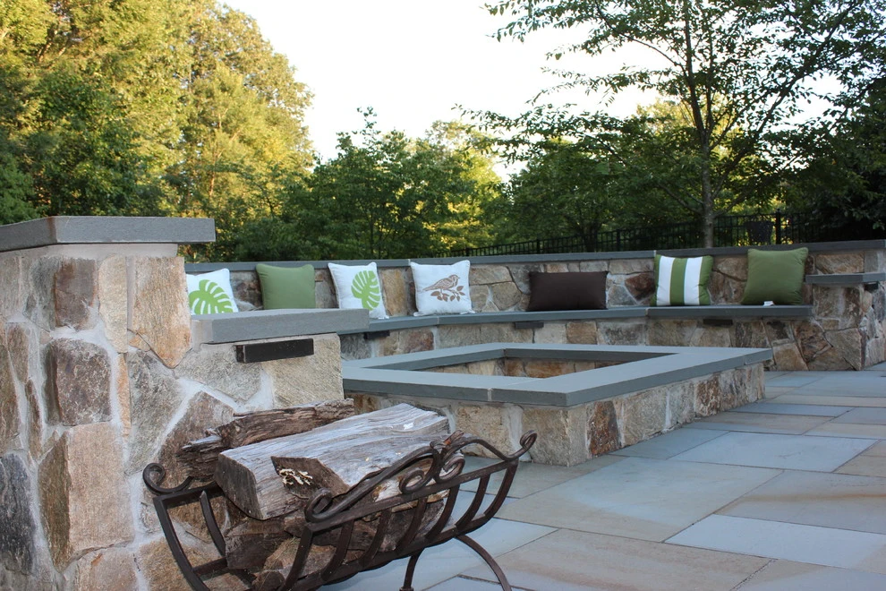 Custom Fire Pit by Pennella's Landscape Designs, LLC - Photo 10