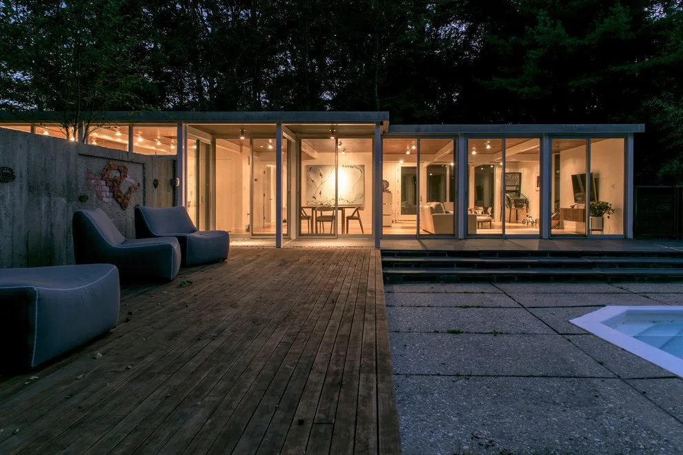 Contemporary Renovation at Chestnut Hill, Brookline, MA by Hammer Architects - Photo 7