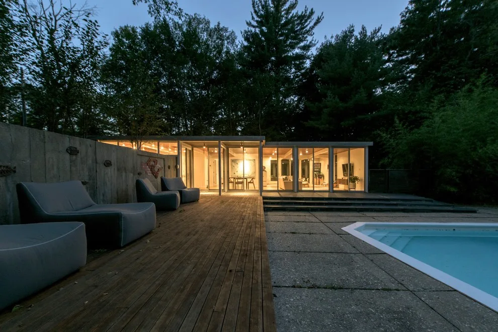 Contemporary Renovation at Chestnut Hill, Brookline, MA by Hammer Architects - Photo 2
