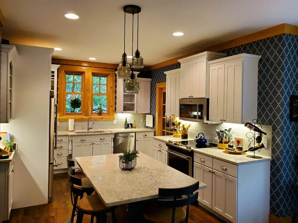 Chestnut Valley Log Cabin Interior Renovation by Edgewater Design Group - Photo 6