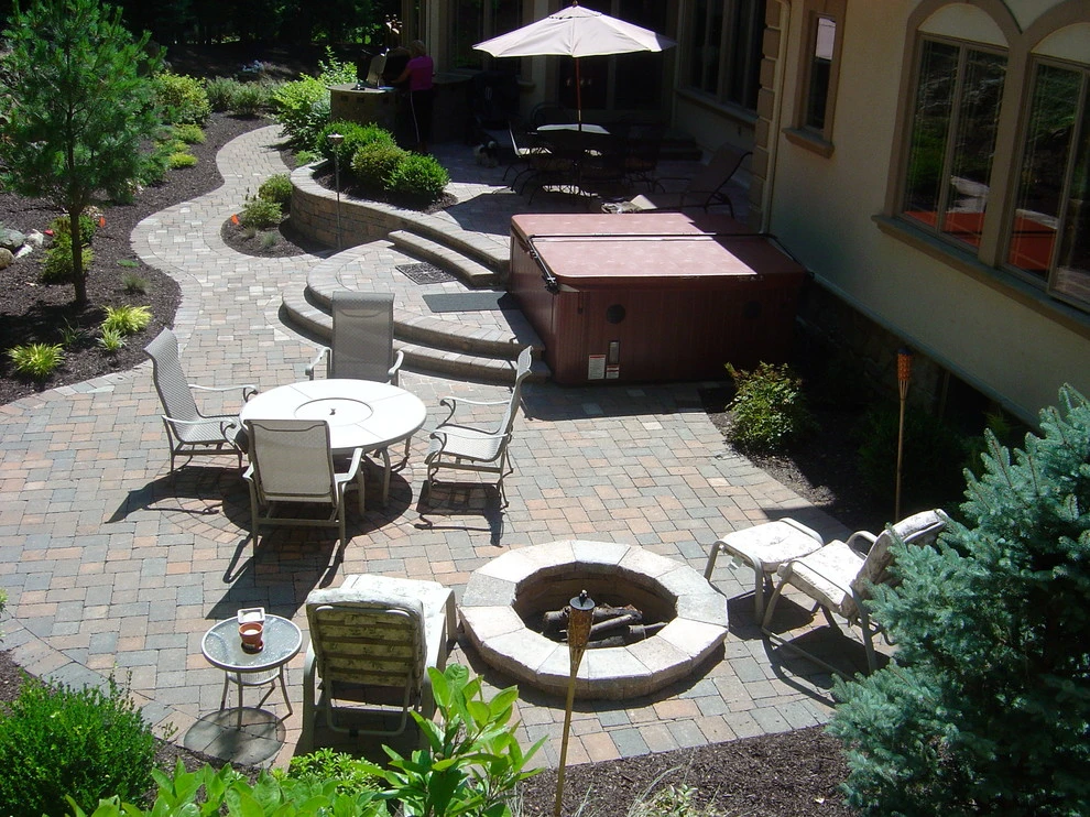 Custom Fire Pit by Pennella's Landscape Designs, LLC - Photo 4