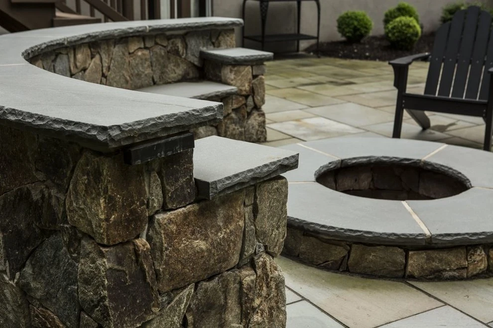 Custom Fire Pit by Pennella's Landscape Designs, LLC - Photo 6