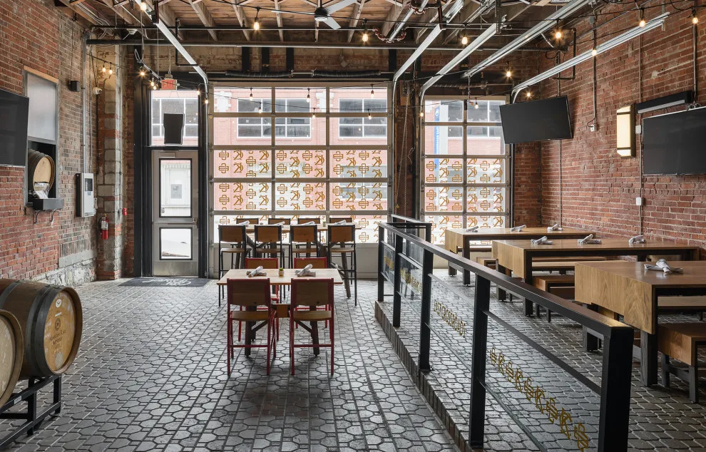 Art Deco Industrial Brewpub and Kitchen by B+A Architecture - Photo 4