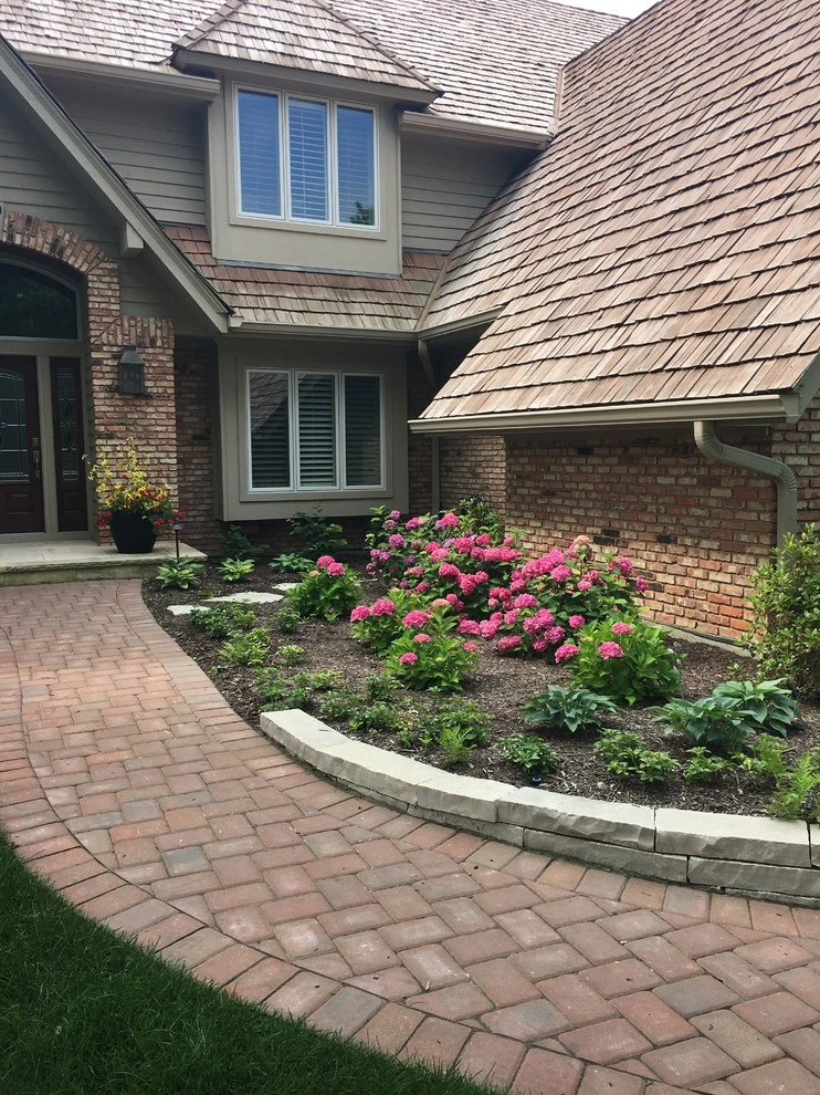 Front Entries & Walkways by Poul's Landscaping & Nursery, Inc. - Photo 2