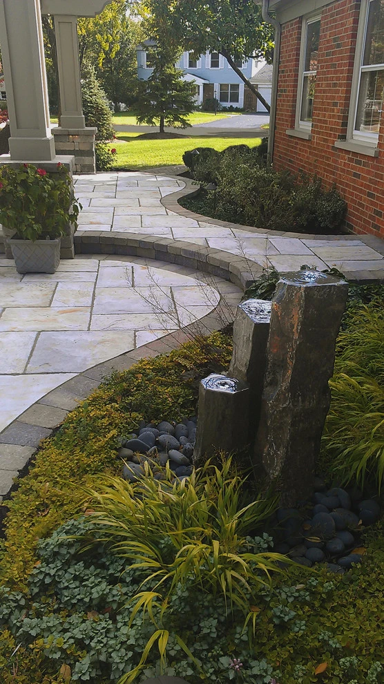 North Shore Cozy Patio and Firepit by Poul's Landscaping & Nursery, Inc. - Photo 3