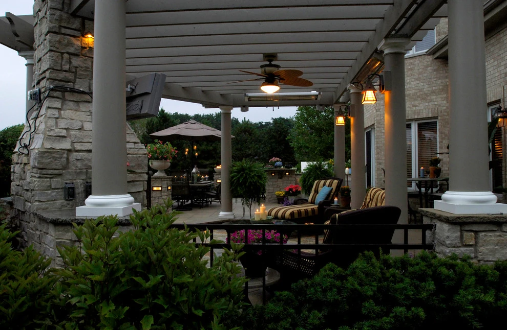Outdoor Entertaining & Living Space by Poul's Landscaping & Nursery, Inc. - Photo 12