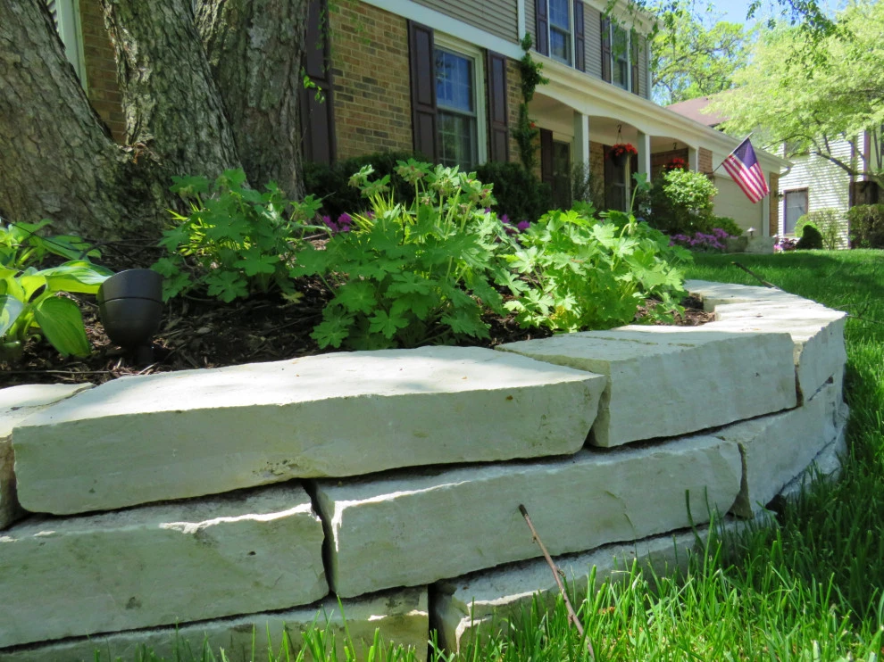 Lake Zurich Front Yard Landscape Design and Installation by Poul's Landscaping & Nursery, Inc. - Photo 2