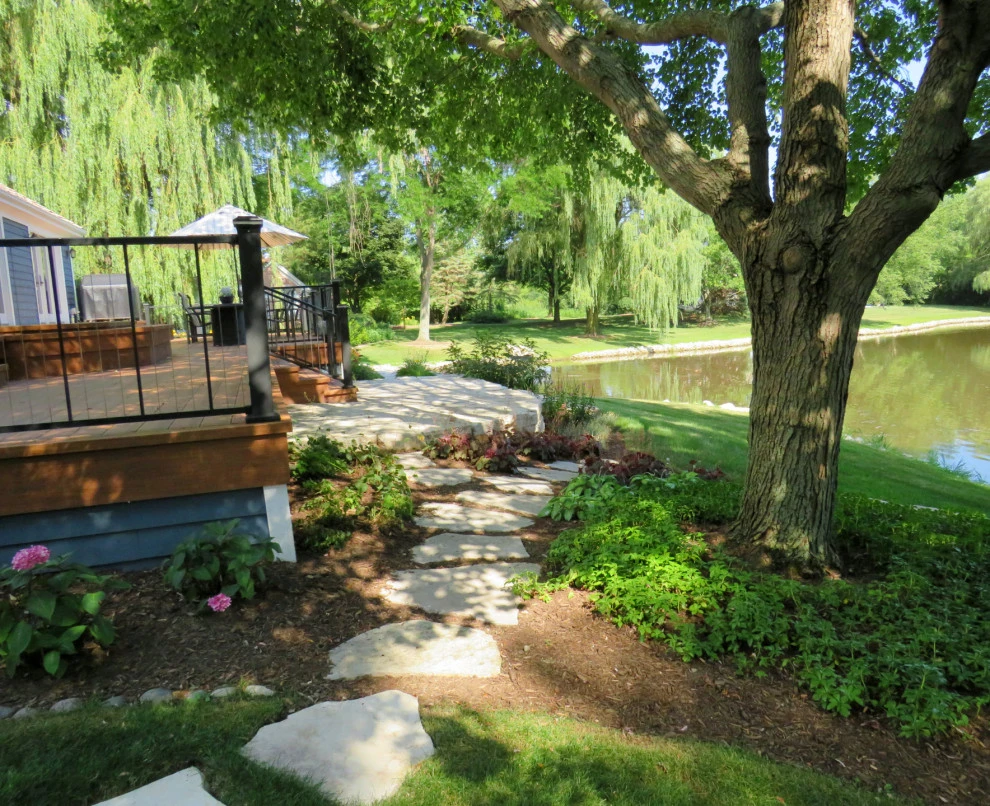 Long Grove Back Yard Renovation by Poul's Landscaping & Nursery, Inc. - Photo 3