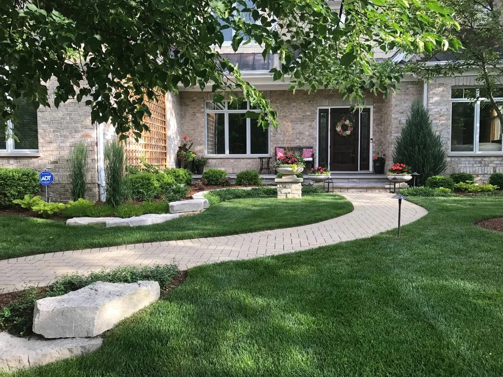 Front Entries & Walkways by Poul's Landscaping & Nursery, Inc. - Photo 3