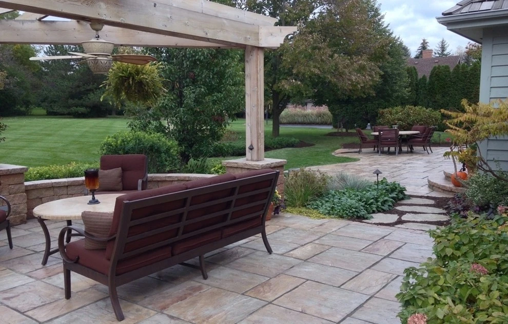 Lake Barrington Back Yard Renovation by Poul's Landscaping & Nursery, Inc. - Photo 2