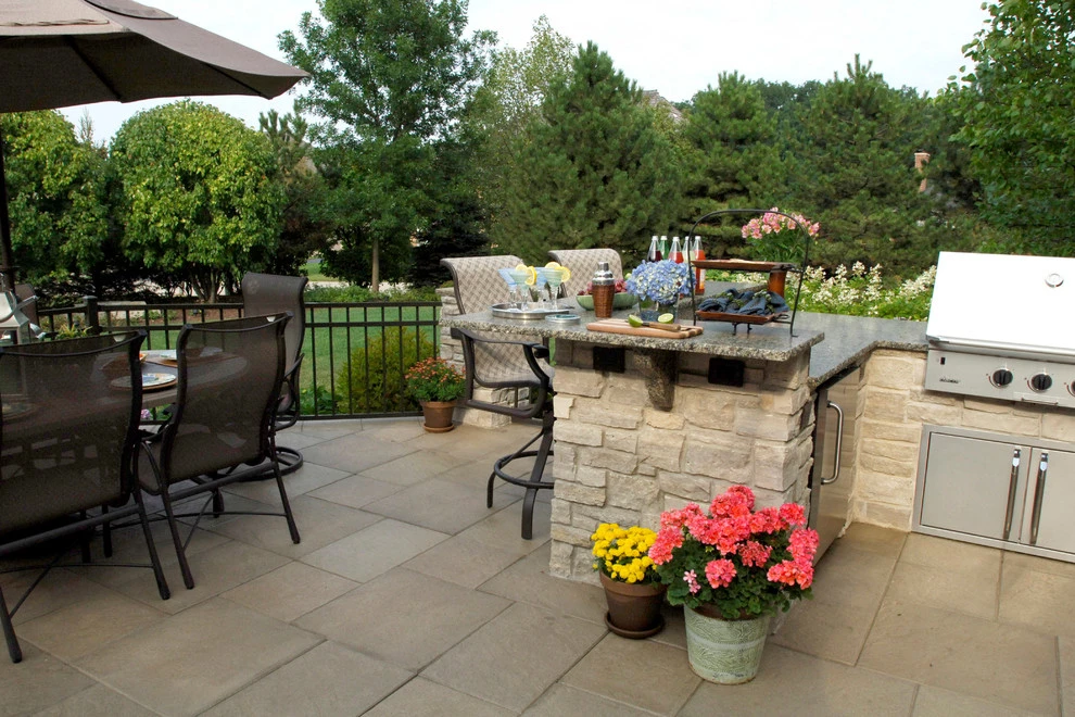 Outdoor Entertaining & Living Space by Poul's Landscaping & Nursery, Inc. - Photo 30