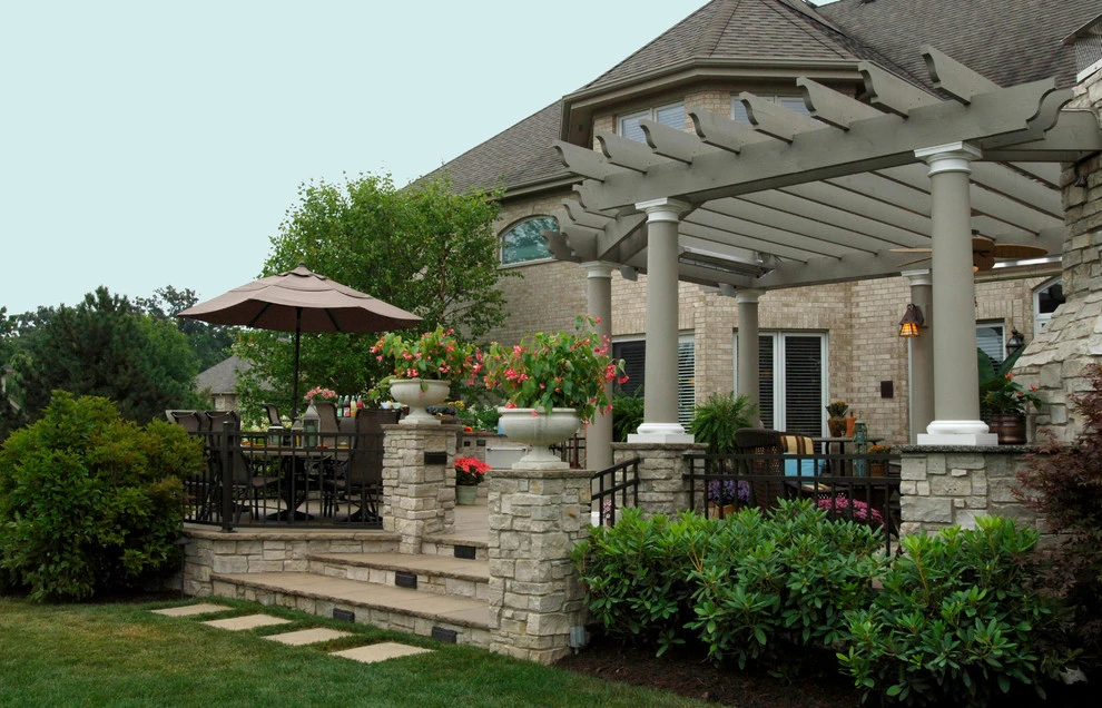 Outdoor Entertaining & Living Space by Poul's Landscaping & Nursery, Inc. - Photo 4