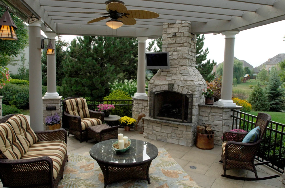 Outdoor Entertaining & Living Space by Poul's Landscaping & Nursery, Inc. - Photo 27