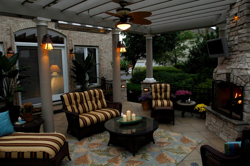 Outdoor Entertaining & Living Space by Poul's Landscaping & Nursery, Inc. - Photo 7