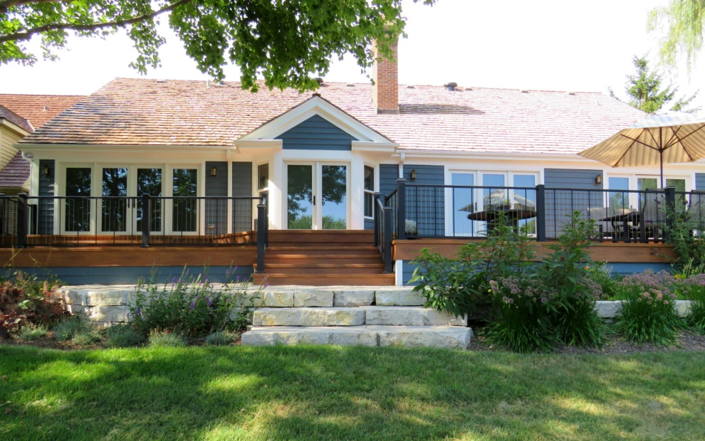 Long Grove Back Yard Renovation by Poul's Landscaping & Nursery, Inc. - Photo 4