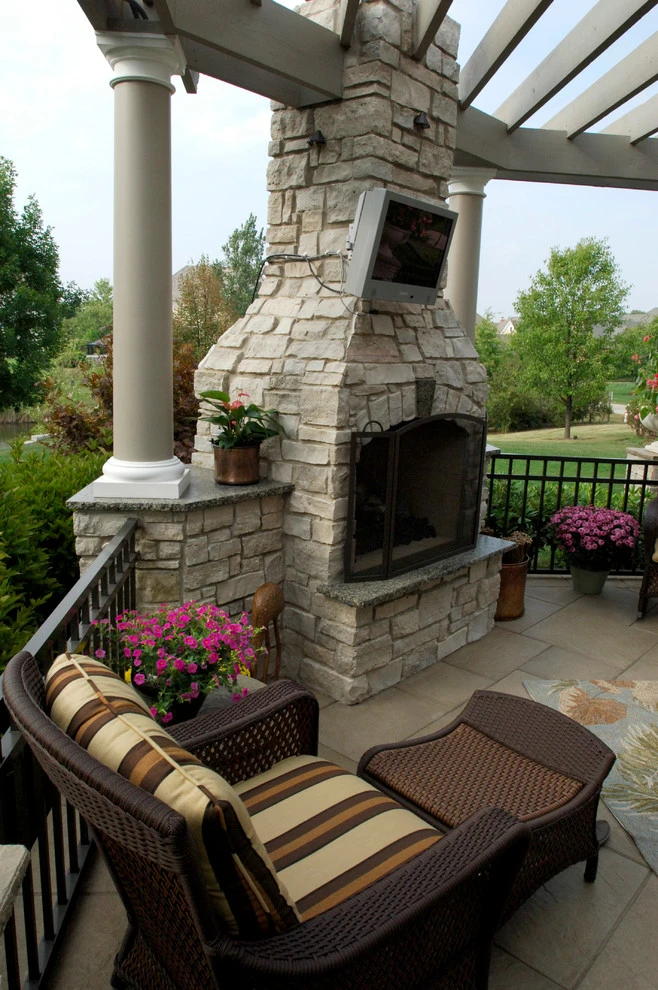 Outdoor Entertaining & Living Space by Poul's Landscaping & Nursery, Inc. - Photo 8