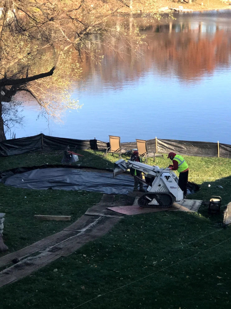 Custom Patio Project by Poul's Landscaping & Nursery, Inc. - Photo 22