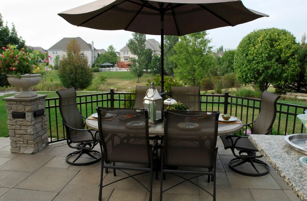 Outdoor Entertaining & Living Space by Poul's Landscaping & Nursery, Inc. - Photo 24