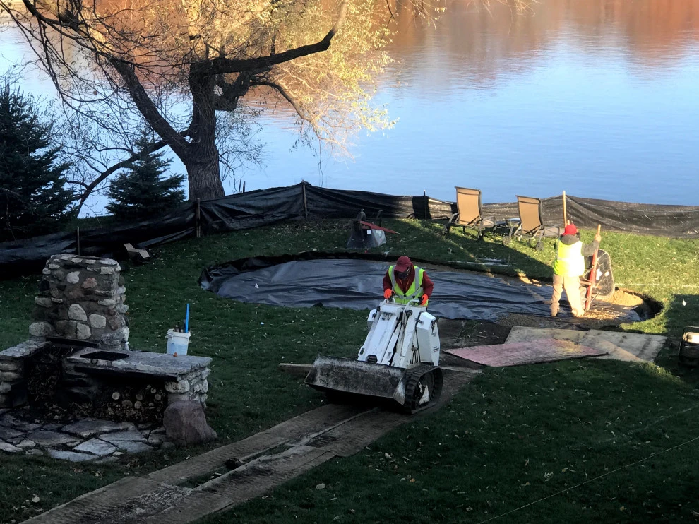 Custom Patio Project by Poul's Landscaping & Nursery, Inc. - Photo 7