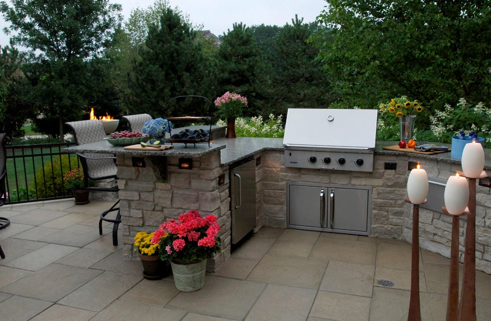 Outdoor Entertaining & Living Space by Poul's Landscaping & Nursery, Inc. - Photo 10