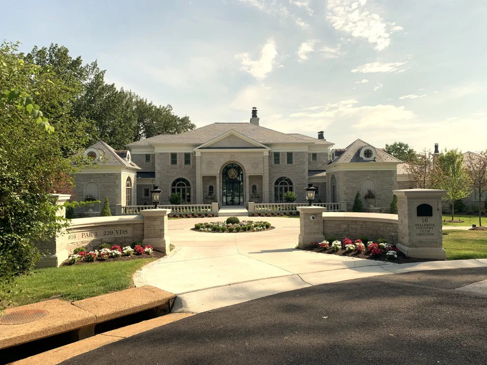 Timeless Stone Villa Overlooking the Golf Course by FORNEY + Architecture, LLC - Photo 2