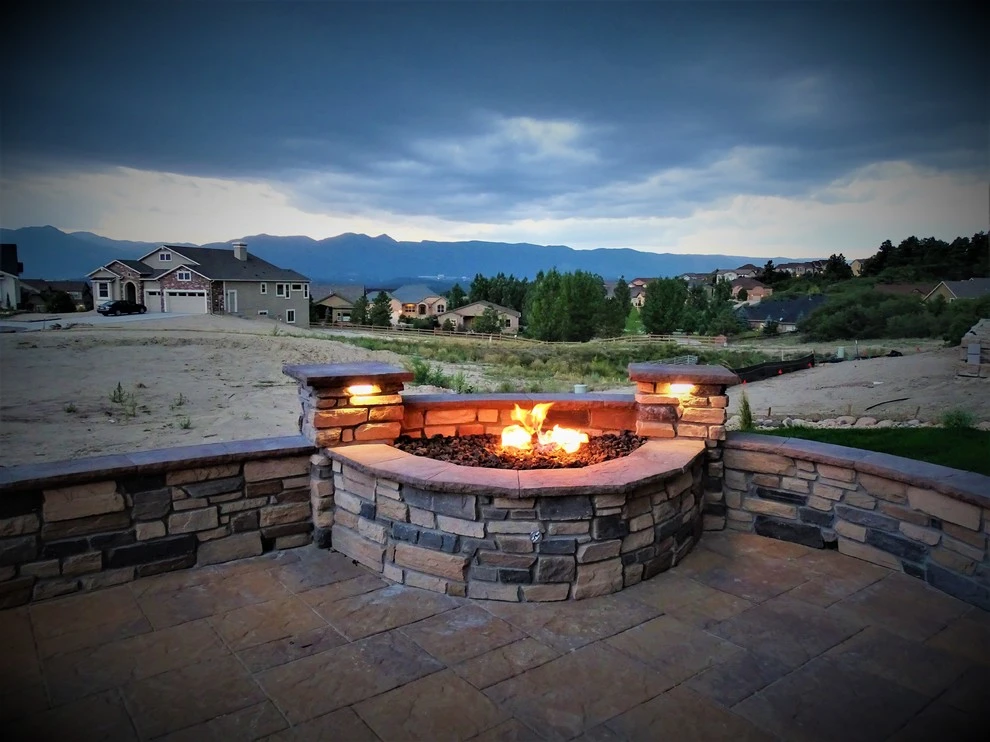 Fireplaces/ Fire pits by RC Custom Landscape & Stonework - Photo 9