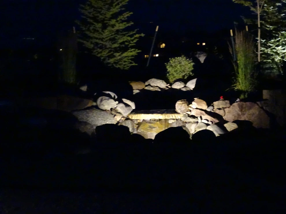 Outdoor lights designs by RC Custom Landscape & Stonework - Photo 13