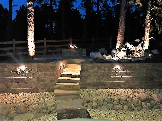 Outdoor lights designs by RC Custom Landscape & Stonework - Photo 2