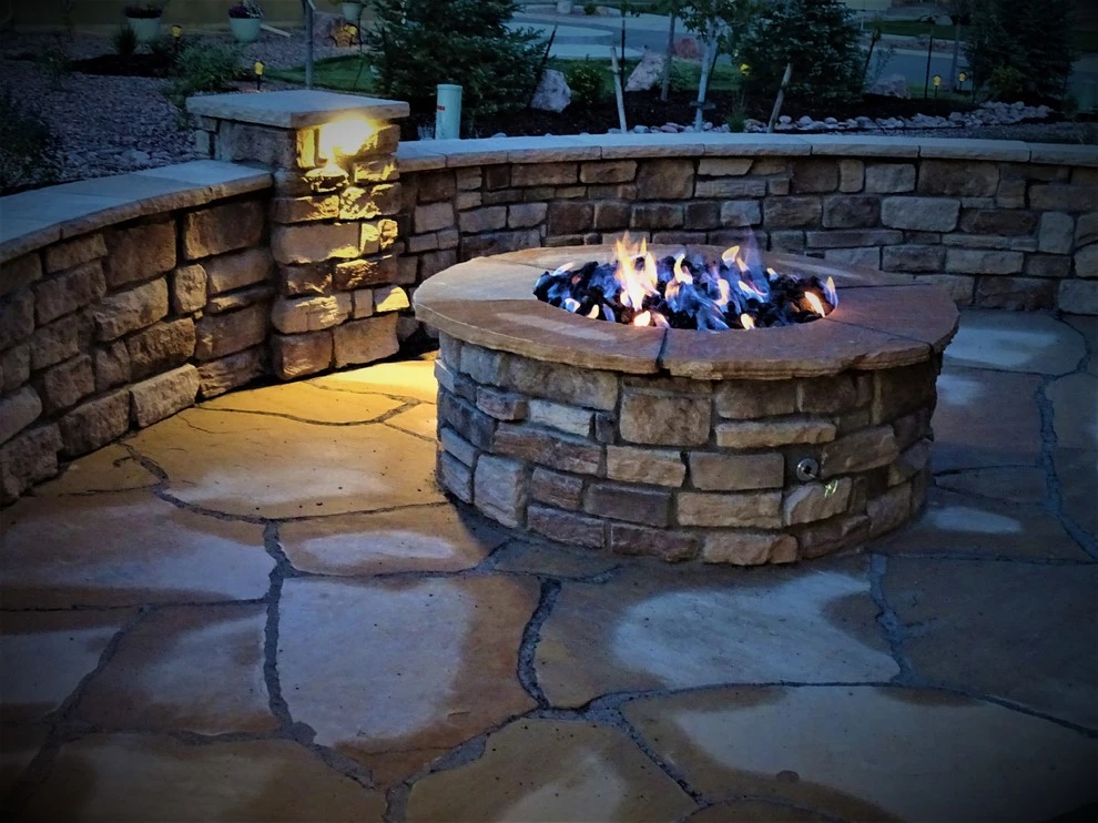 Outdoor lights designs by RC Custom Landscape & Stonework - Photo 6