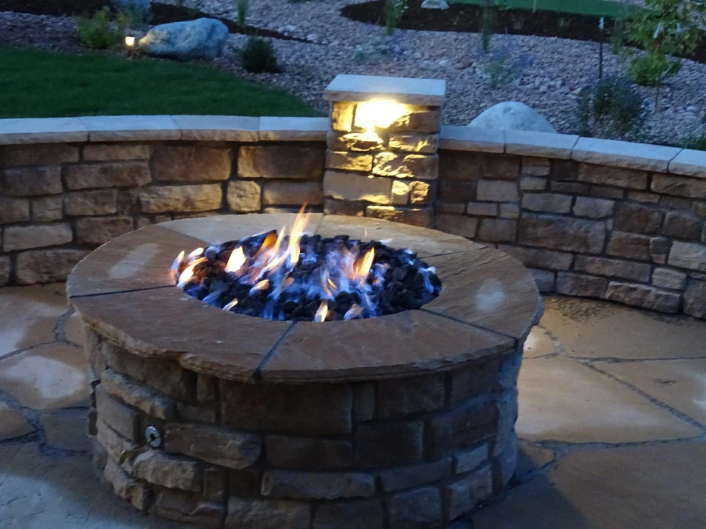 Fireplaces/ Fire pits by RC Custom Landscape & Stonework - Photo 3