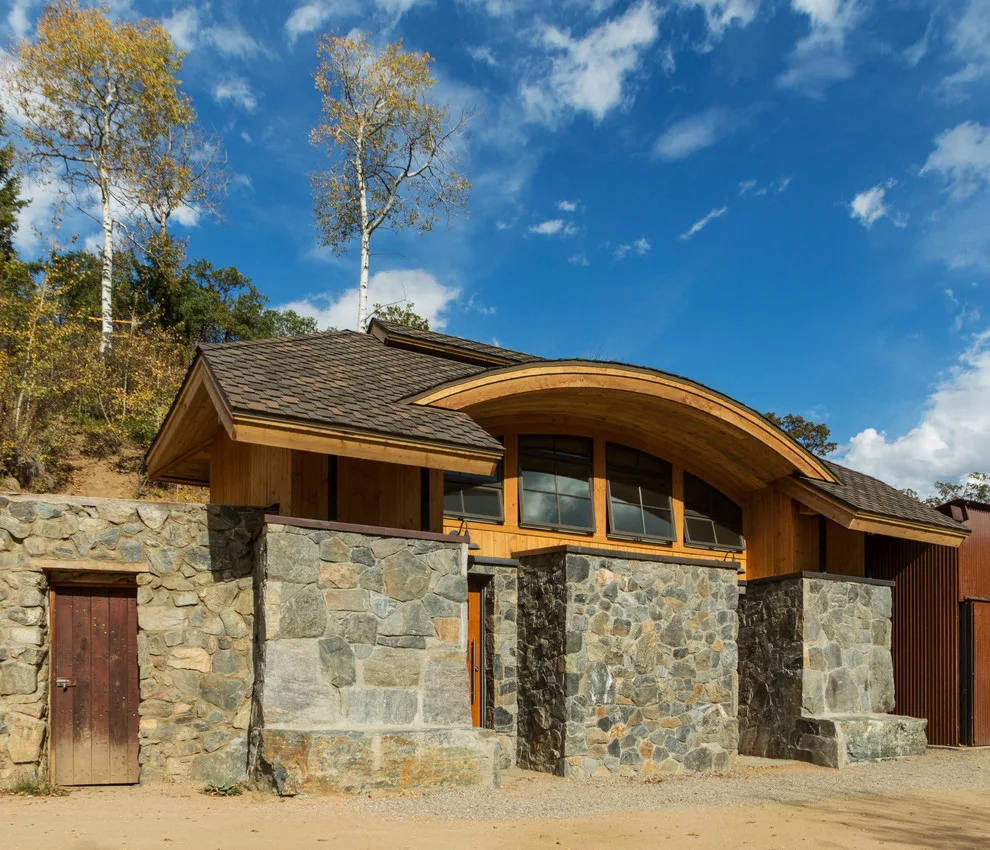 Bath House in Steamboat Springs, CO by Michael J. K. Olsen Architects - Photo 7