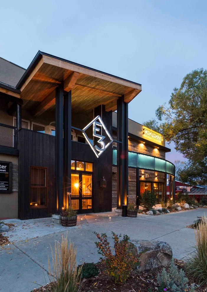 Contemporary Dining in Steamboat Springs, CO by Michael J. K. Olsen Architects - Photo 6