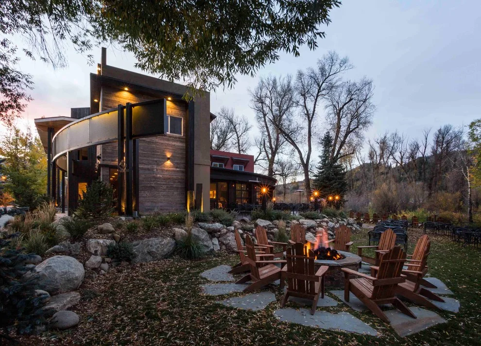 Contemporary Dining in Steamboat Springs, CO by Michael J. K. Olsen Architects - Photo 5