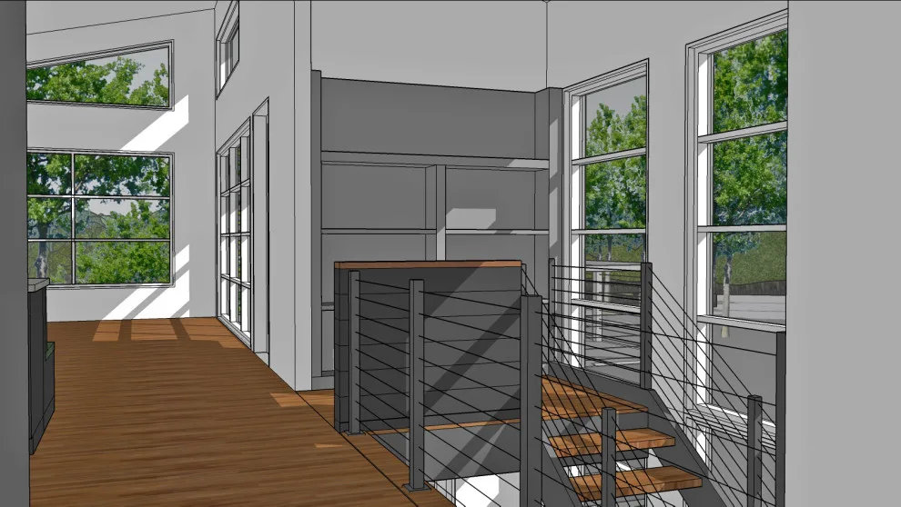 Modern New Home by Mark A. Henrichs Architect - Photo 4