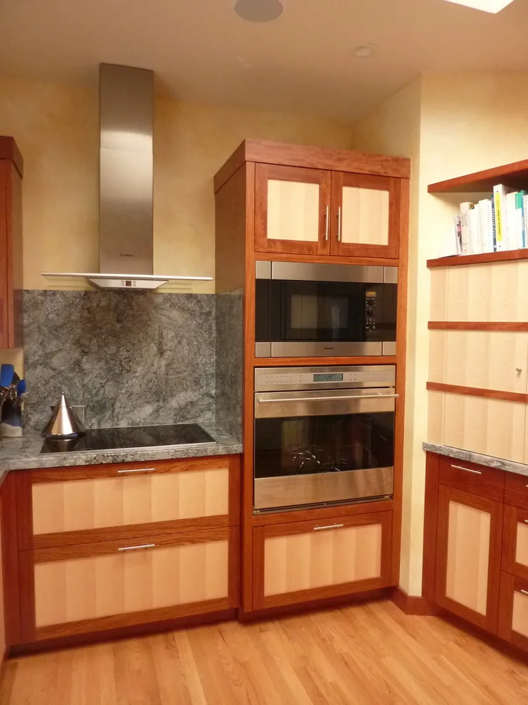 Contrasting Wood Cabinets Enhance the Kitchen by Rebecca Schnier Architecture - Photo 3