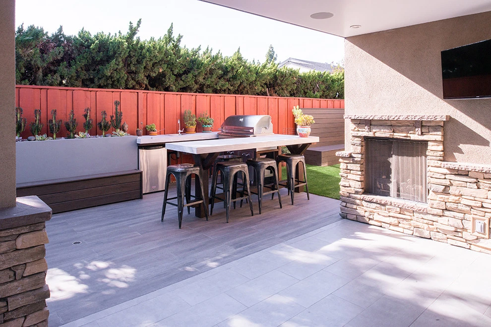 Irvine Patio & Fire Feature by Rescom Landscaping, Inc. - Photo 9