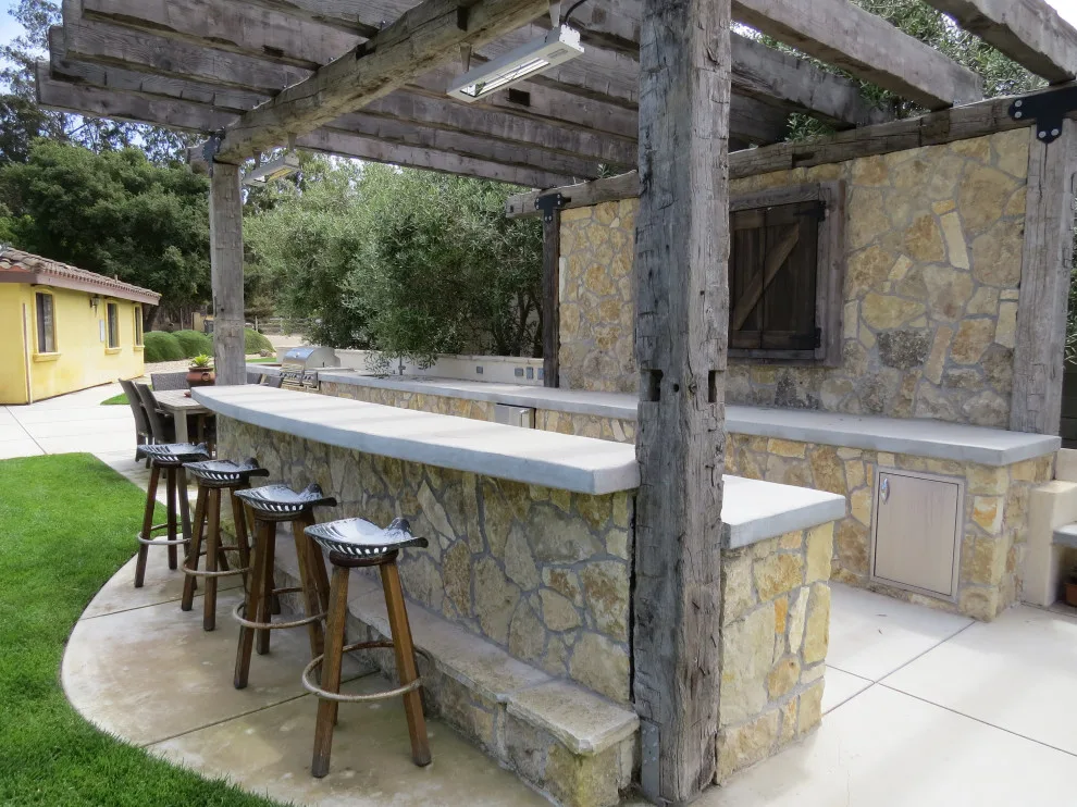 Rural Kitchen and Outdoor Gathering Area by Jade Architecture - Photo 6