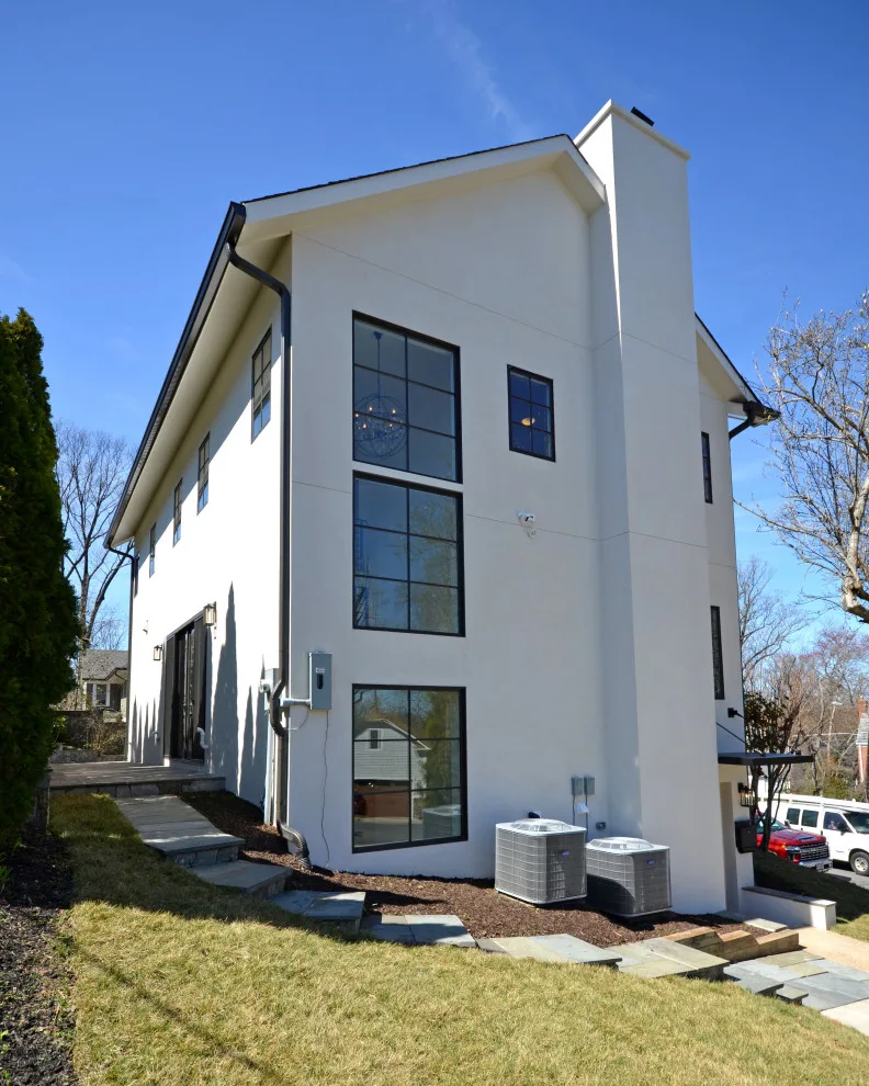 Modern Stucco Cream Design by FitzHarris Designs, Architects + Designers - Photo 5