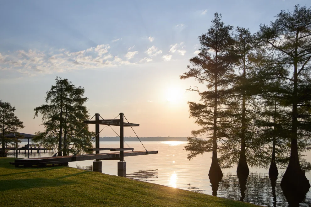 Dock at Twelve-Mile Bayou by Robert M. Cain, Architect - Photo 16