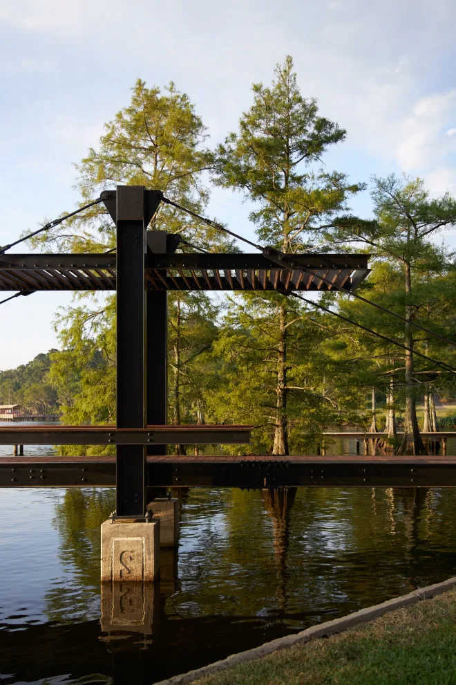Dock at Twelve-Mile Bayou by Robert M. Cain, Architect - Photo 21