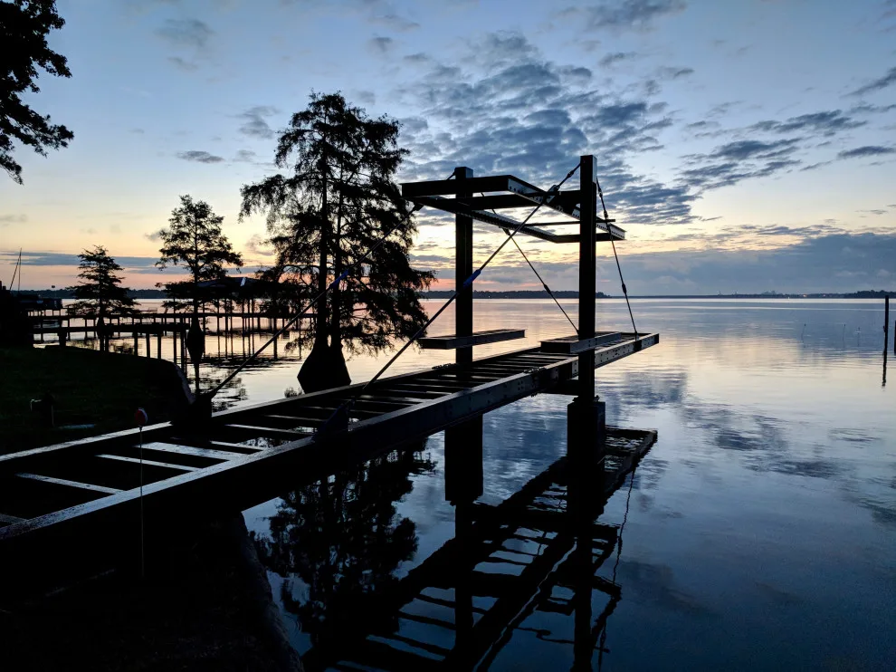 Dock at Twelve-Mile Bayou by Robert M. Cain, Architect - Photo 11